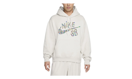 SB Graphic Skate Hoodie "Sugar High - Light Bone" HJ2896 072