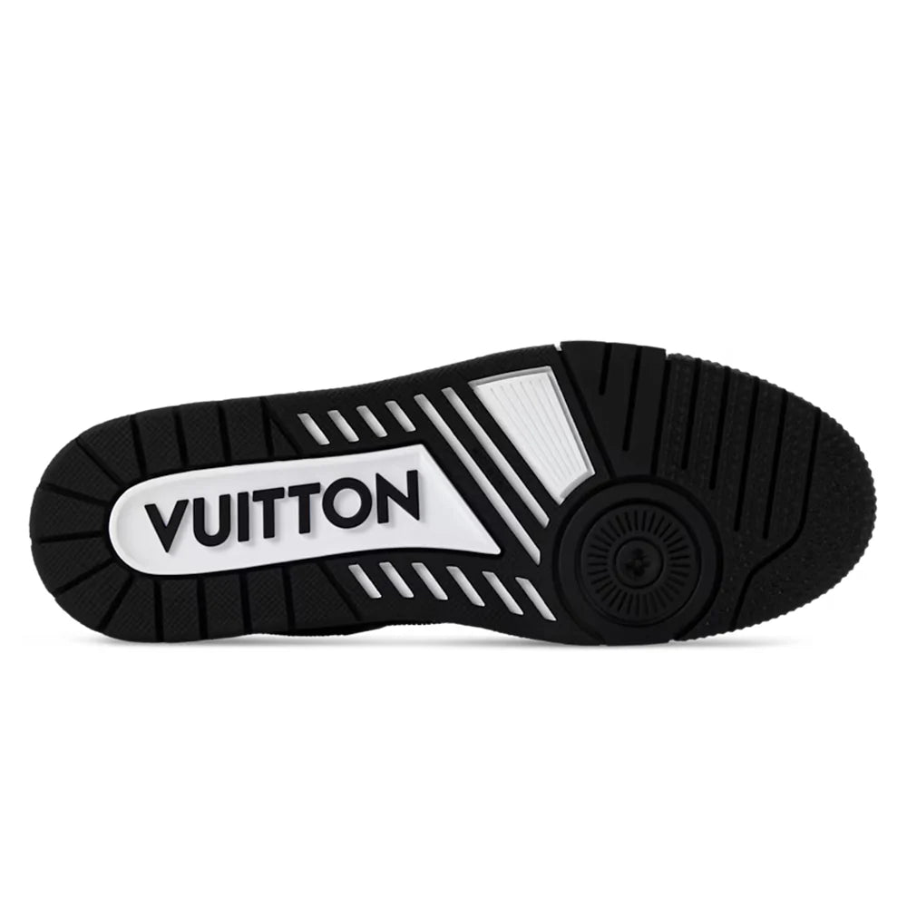 LV Trainer Black Swarovski