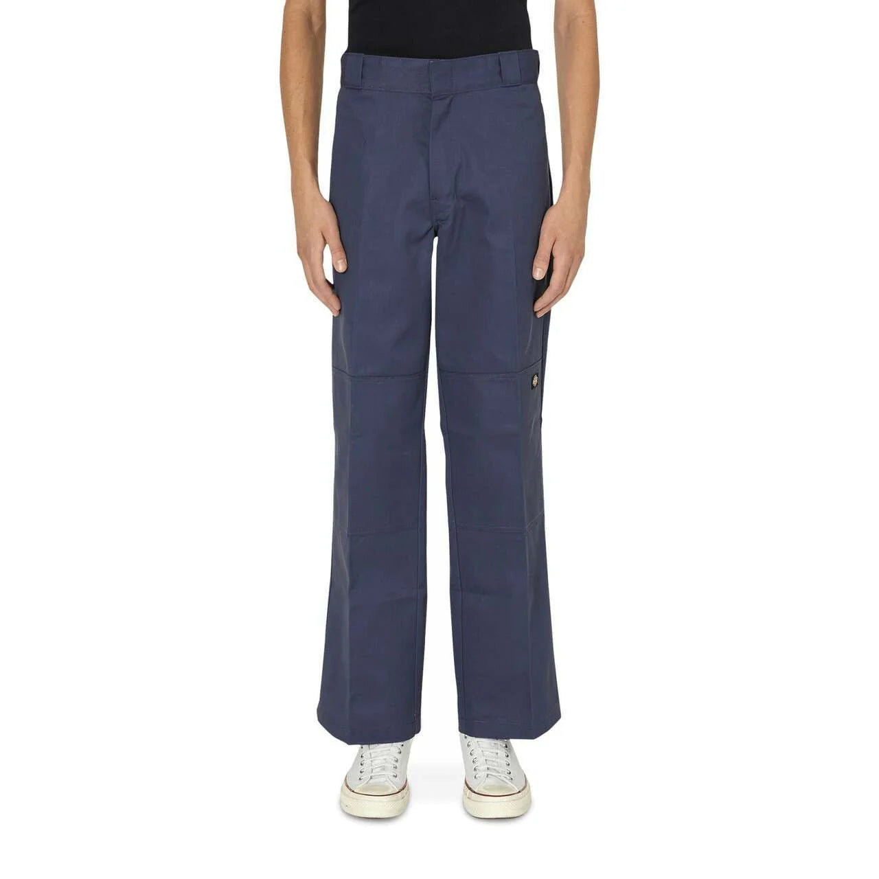 Dickies Loose Fit Twill Work Pants Straight Leg Navy
