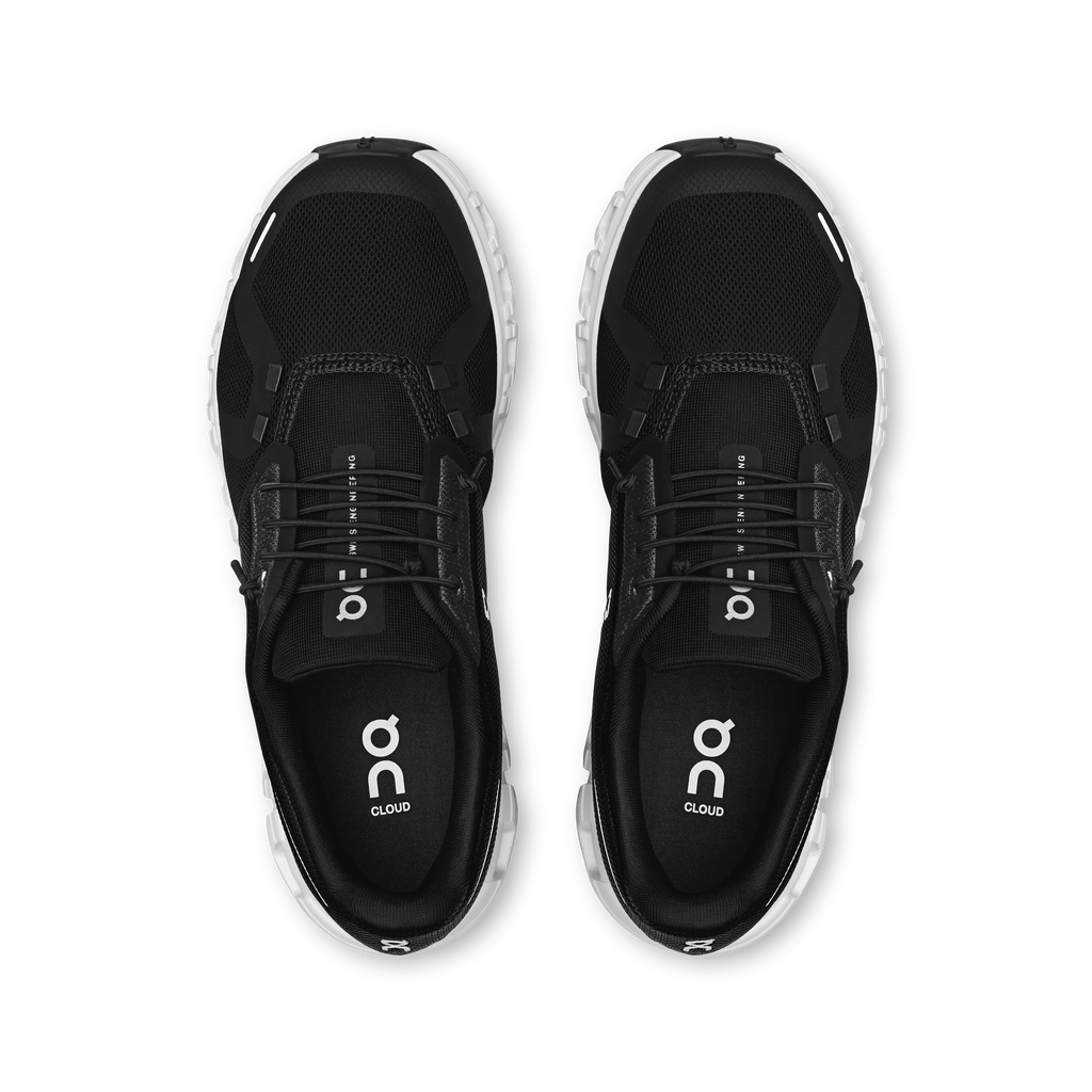 Women's Cloud 6 Wide in Black/White