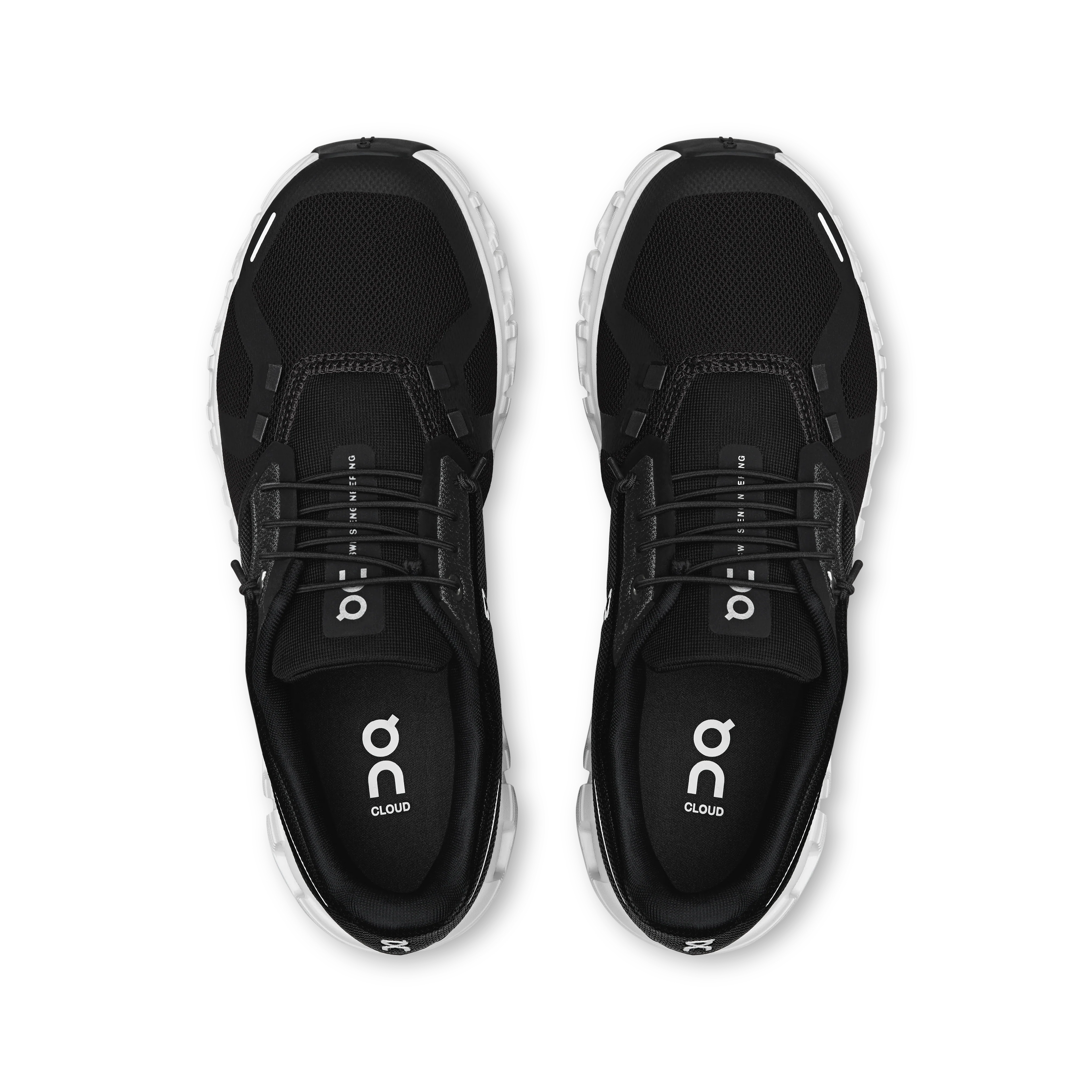 Women's Cloud 6 Wide in Black/White