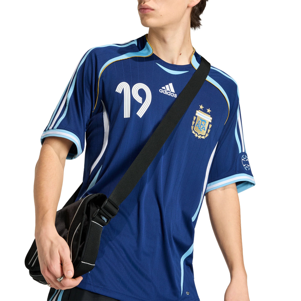adidas Argentina Away Messi Mens Soccer Jersey 2006 Dark Blue