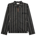 Diamond Denim Jacket Black