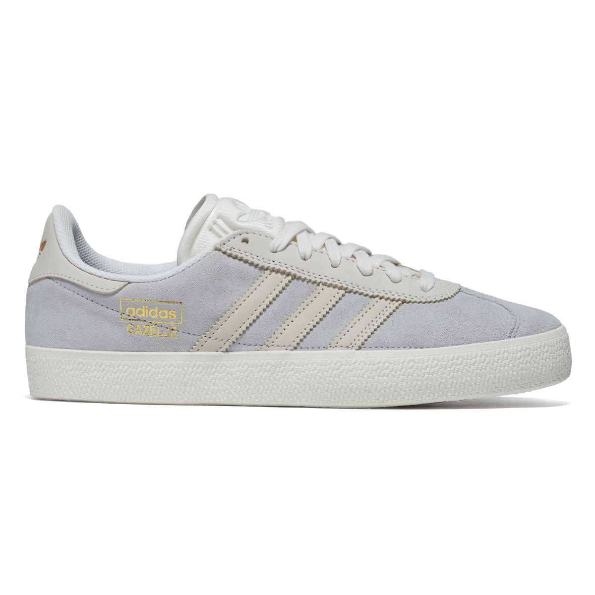 Adidas Gazelle ADV Shoes - Grey/Core White/Gold Metallic