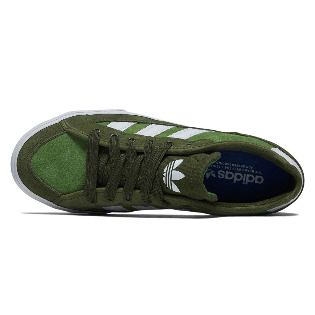Adidas Court TNS Premiere Shoes - Wild Pine/Crew Green/Ftwr White