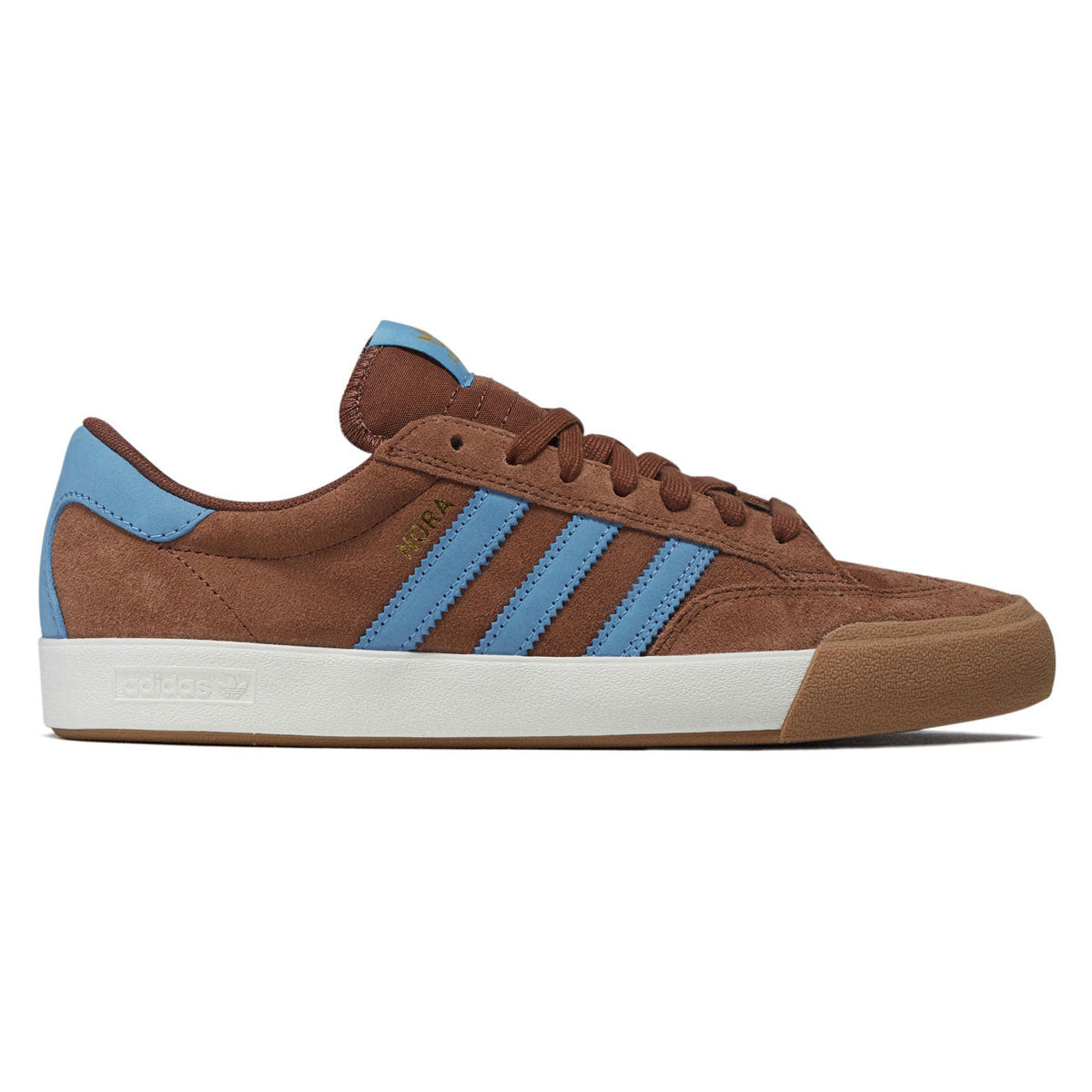 Adidas Nora Shoes - Preloved Brown/Light Blue/Gum