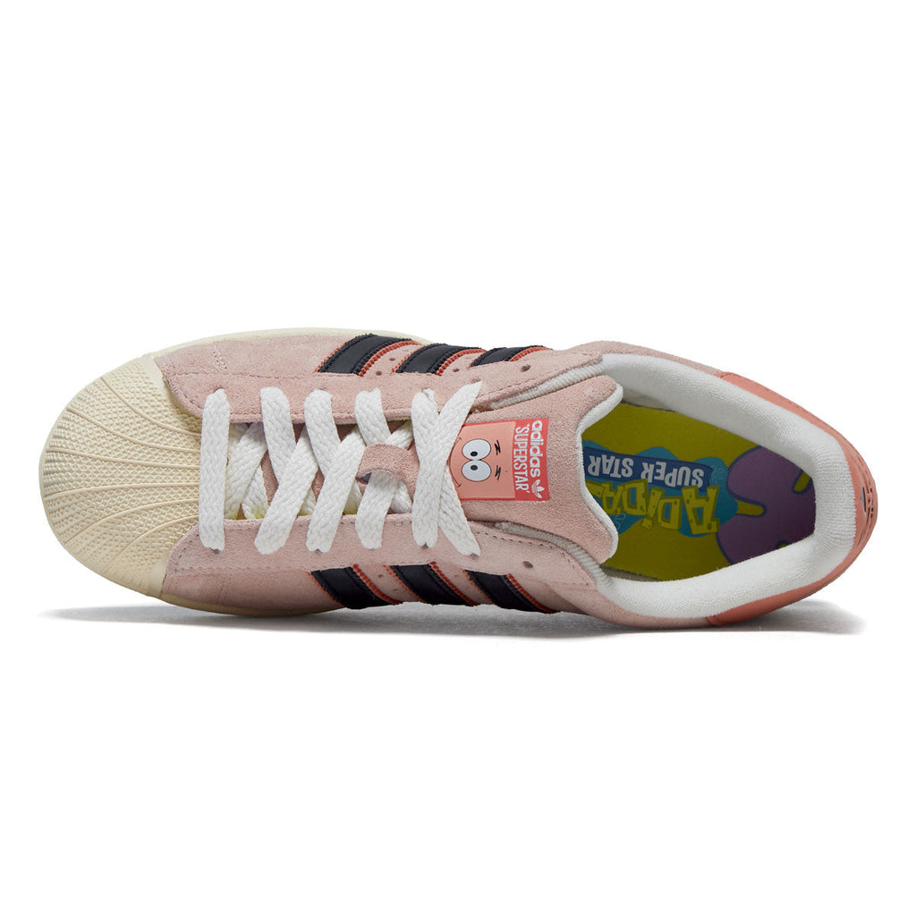 Adidas x Spongebob Patrick Superstar II Shoes - Pink/Core Black/Wonder Clay