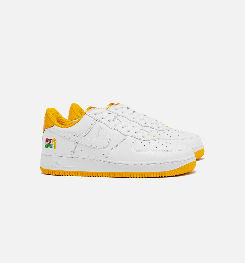 Air Force 1 Low West Indies Mens Lifestyle Shoe White University Gold
