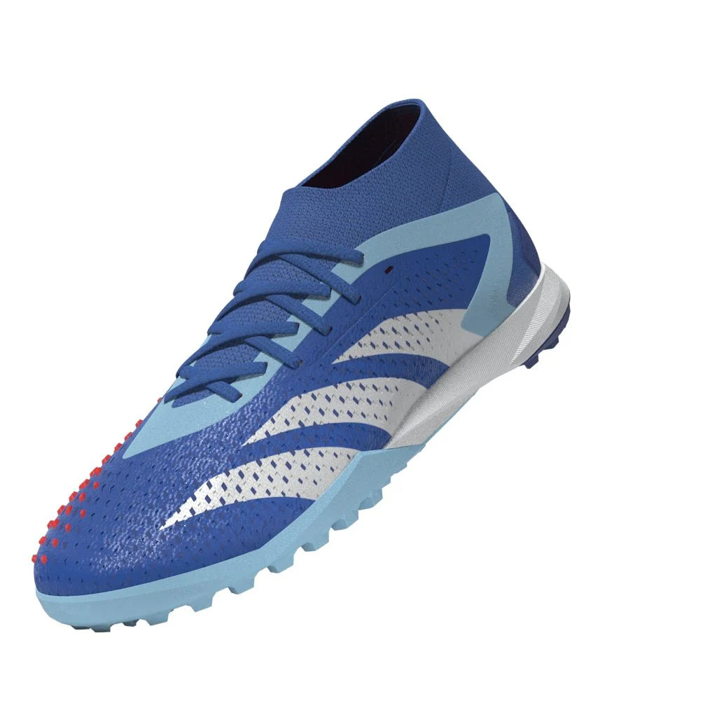 adidas Predator Accuracy1 TF Turf Soccer Cleats Bright Royal White Bliss Blue