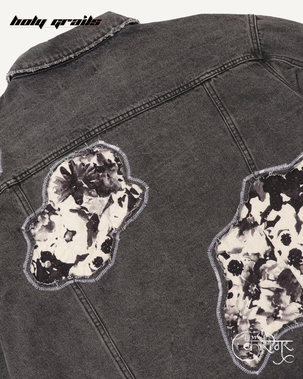 Inner Workings Black Denim Jacket HG x Just A Karigar