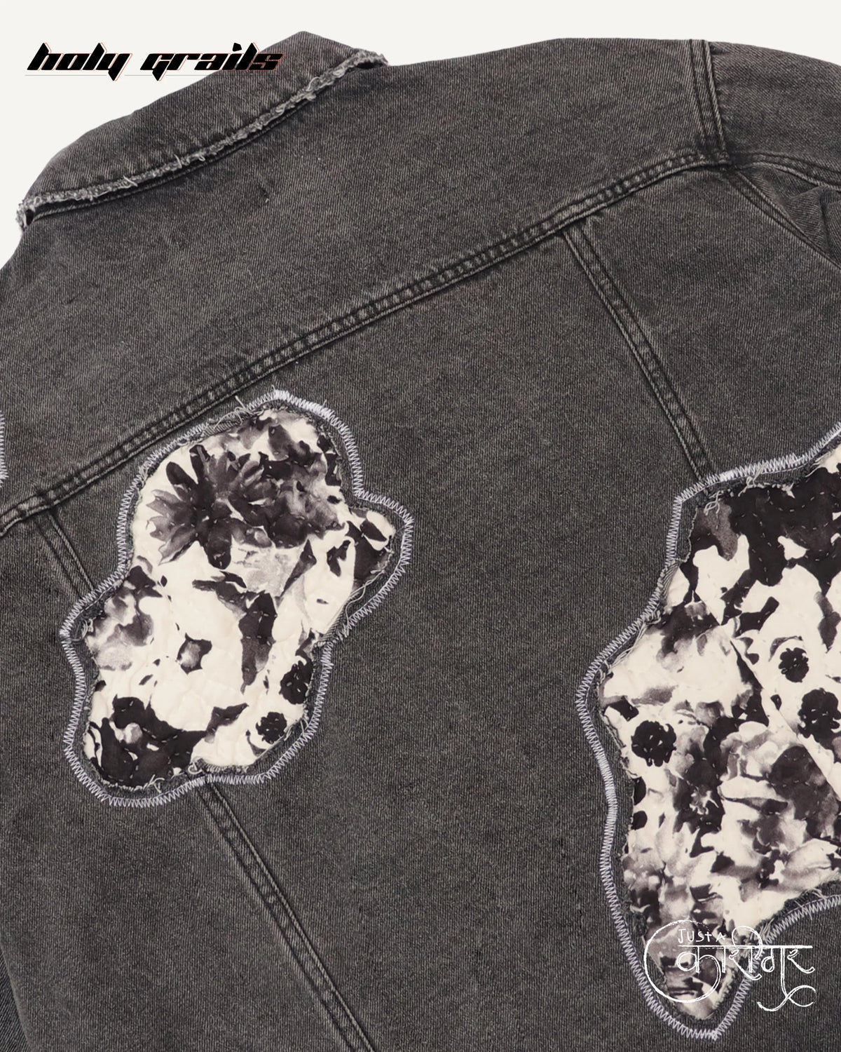 Inner Workings Black Denim Jacket HG x Just A Karigar