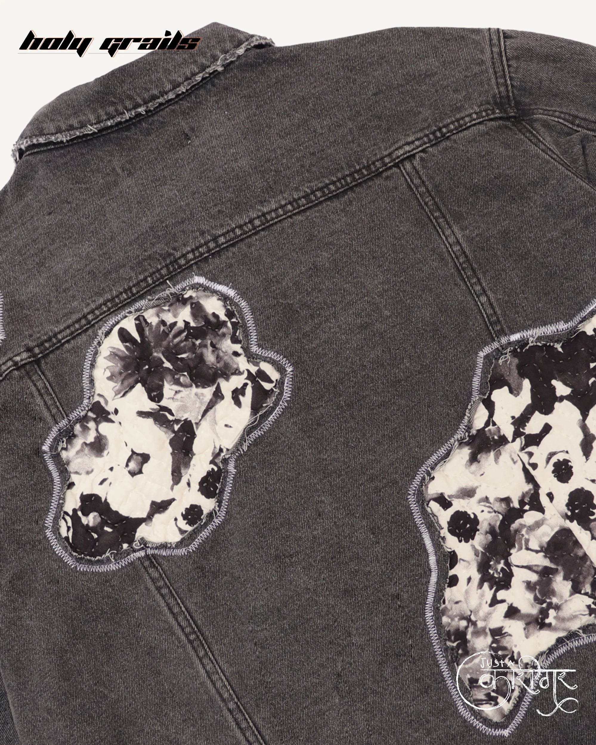 Inner Workings Black Denim Jacket HG x Just A Karigar