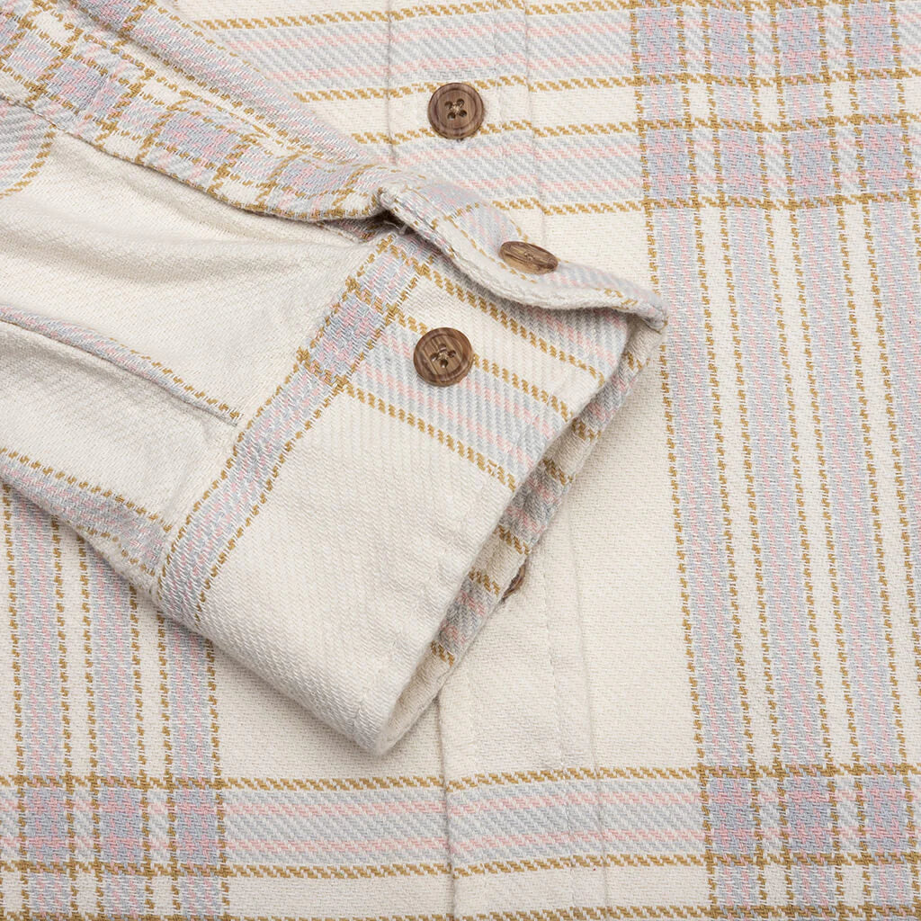 Snow White L S Woven Plaid