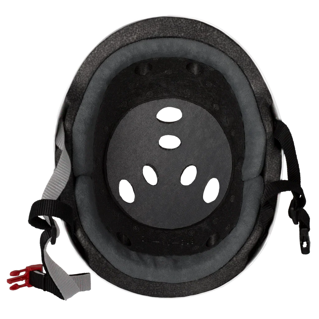Triple 8 Certified SweatSaver Helmet White Matte