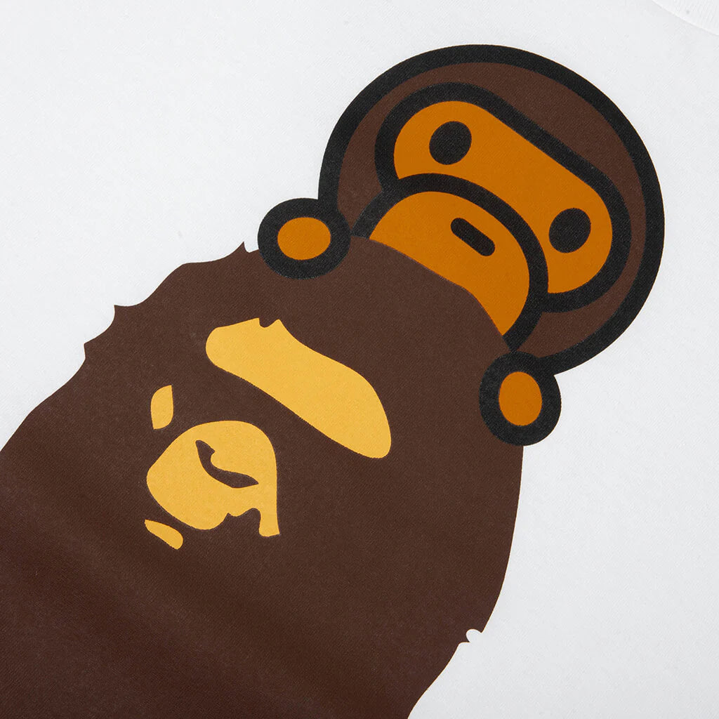 Milo On Ape Head Tee White