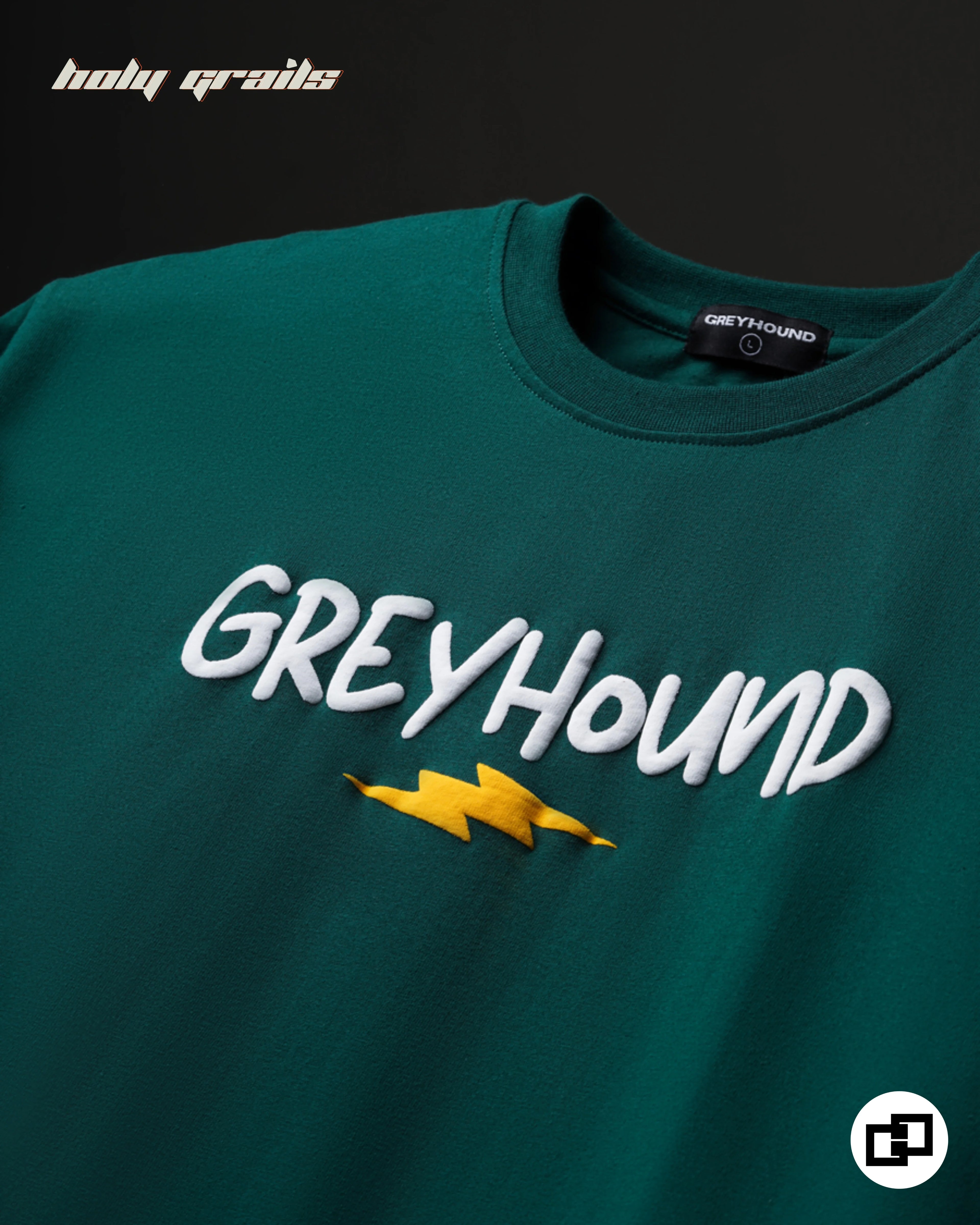 Modern Problems Green Tee HG x Grey Hound Clothing