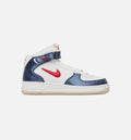 Air Force 1 Mid Independence Day Mens Lifestyle Shoe White Blue