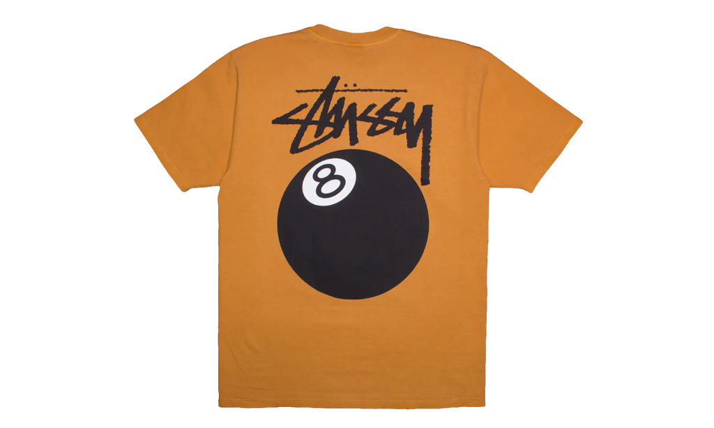 8 Ball Pigment Dyed Tee "Orange" STUS378