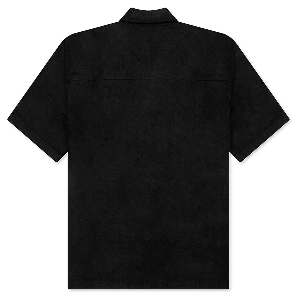 Smith 3 4 Zip Shirt Black