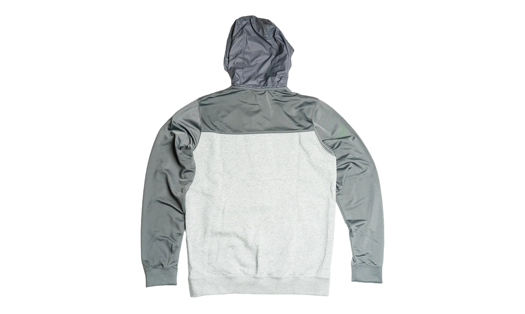 Sportswear Fleece 1/2-Zip Hoodie "Heather Grey Charcoal" CU0122 063