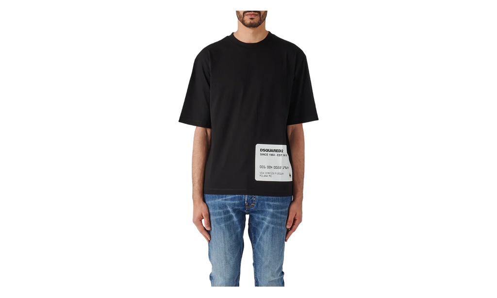 Loose Fit T-Shirt "Black" S74GD1237S23009900