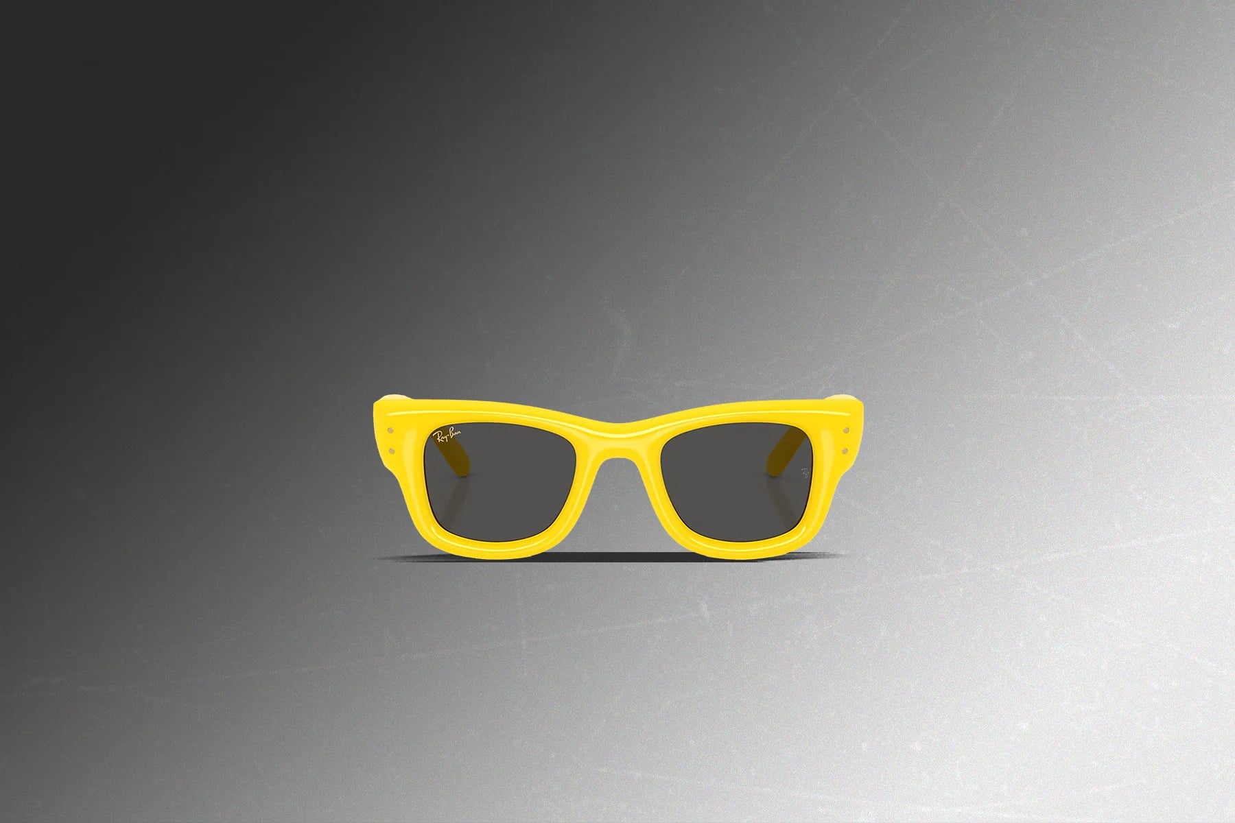 AAP Rocky x Ray Ban Wayfarer Puffer Polished Yellow