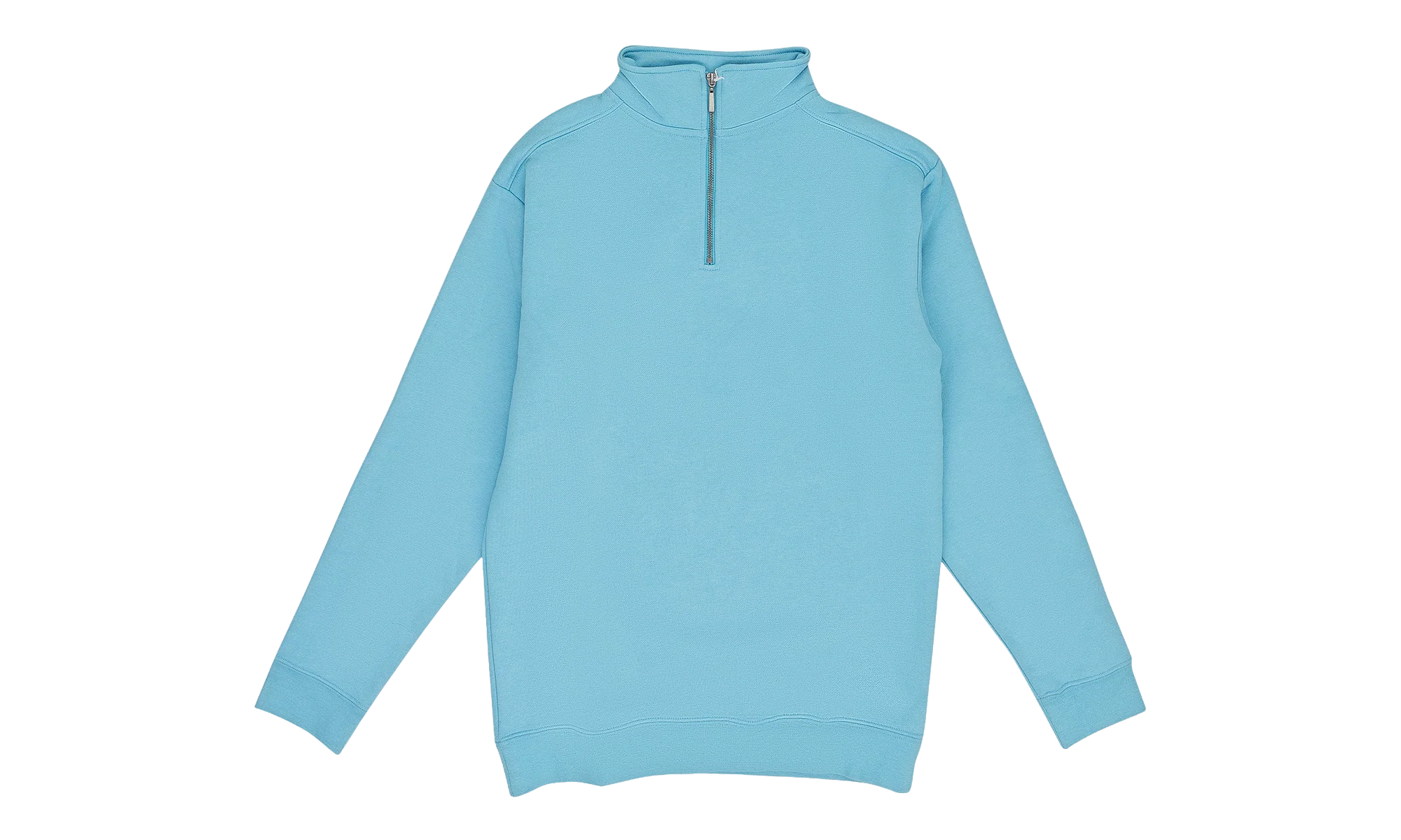 Quarter Zip Sweater "Baby Blue" SLR MTPS 0002