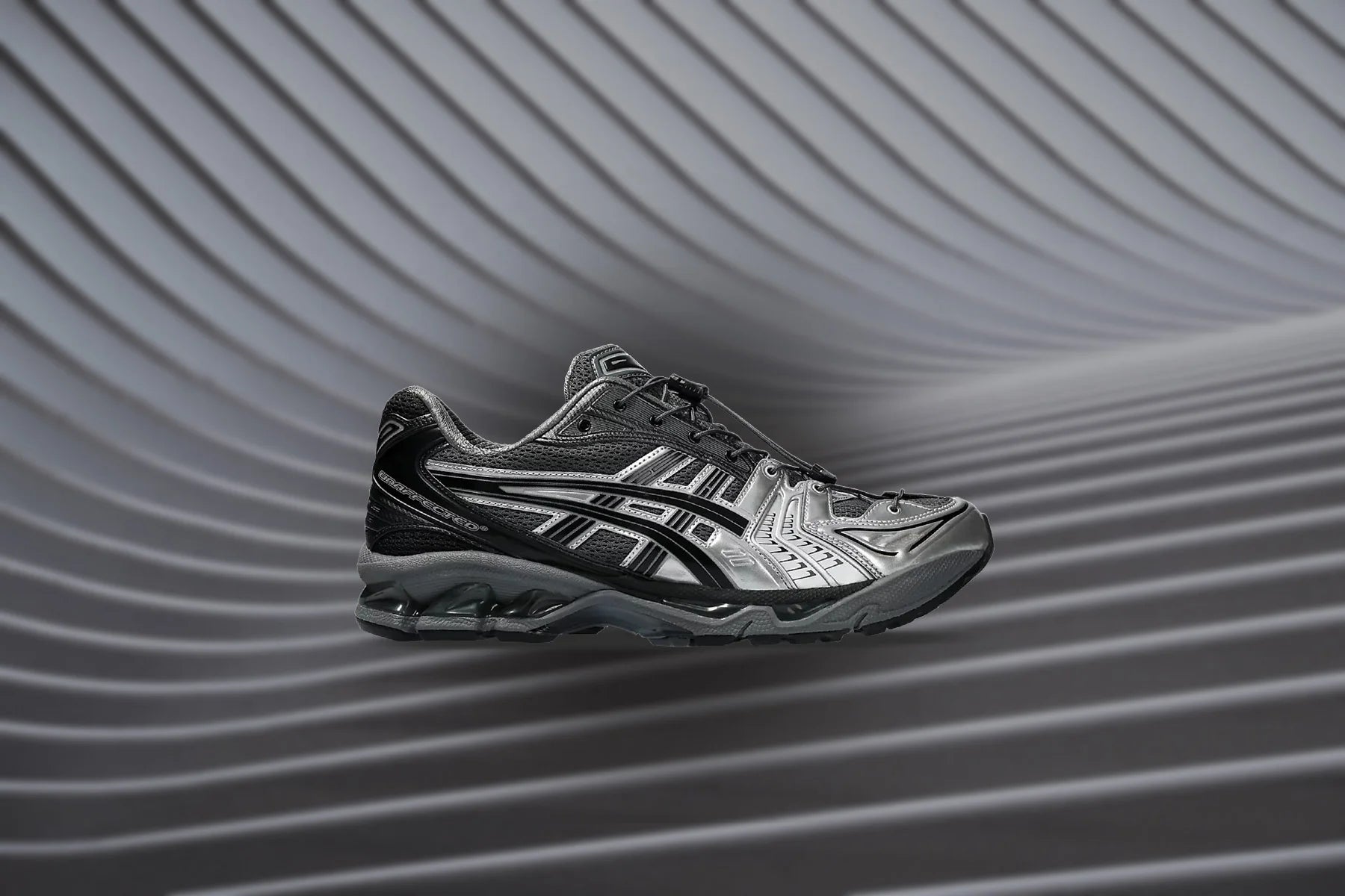 Asics x Unaffected Gel Kayano 14 Dark Shadow Pure Silver