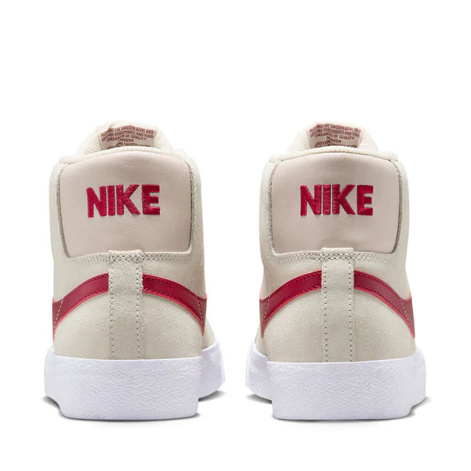 Nike SB Zoom Blazer Mid Pale Ivory Noble Red Silt Red