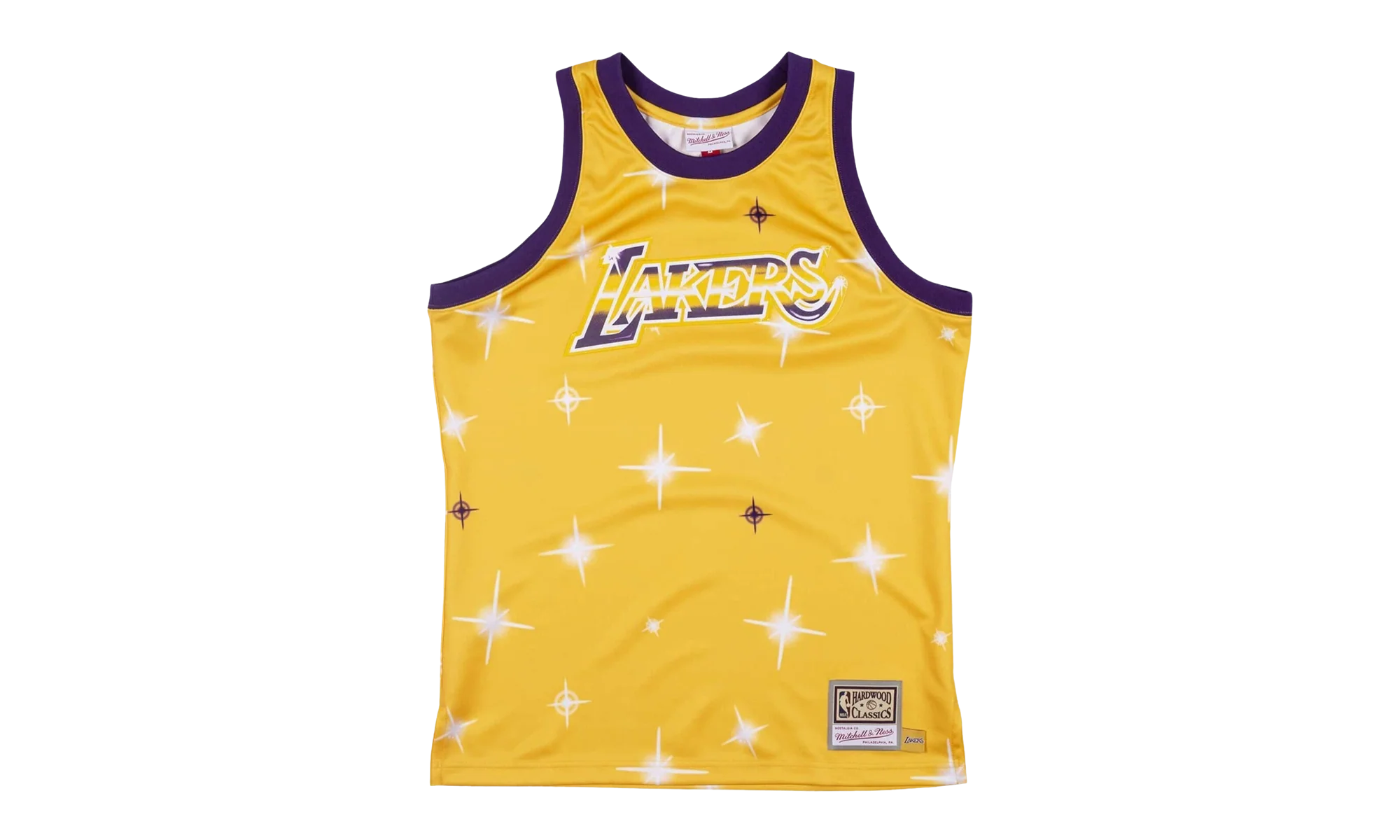 NBA Airbrush Knit Jersey "Los Angeles Lakers - Yellow" TTNKBW18029 LALYELL