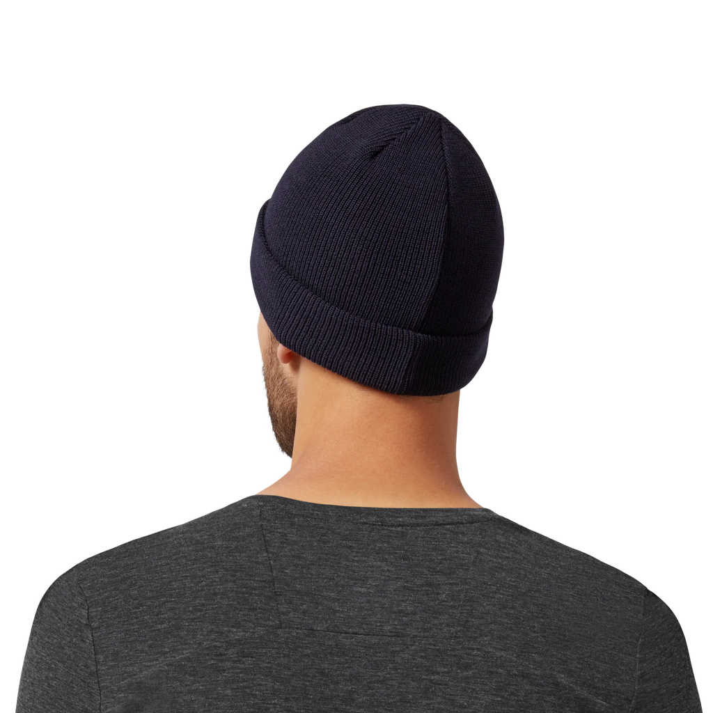 Merino Beanie in Navy