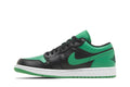 Jordan 1 Low Black Lucky Green