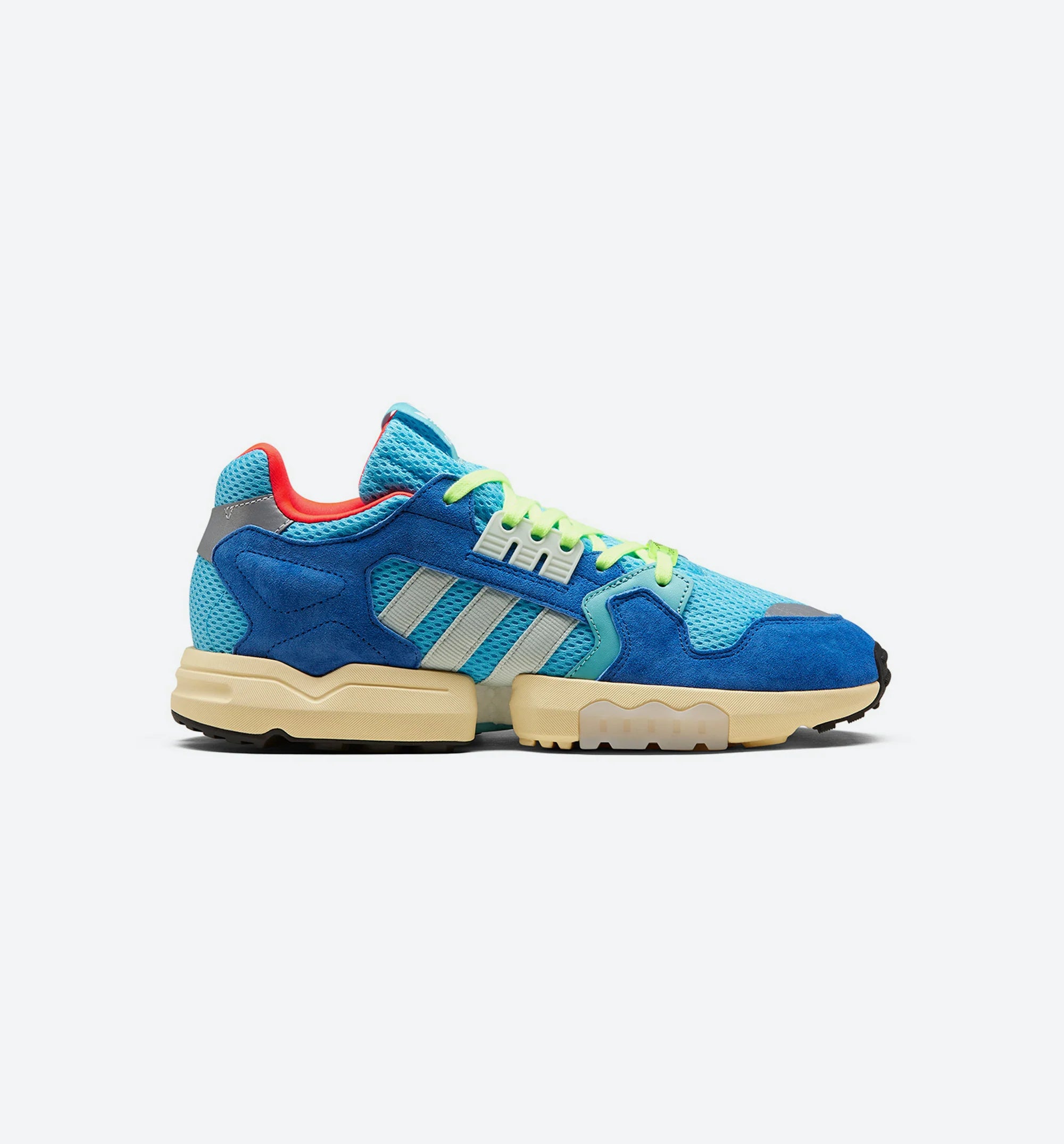 ZX Torsion Mens Lifestyle Shoe Bright Cyan Linen Green Blue