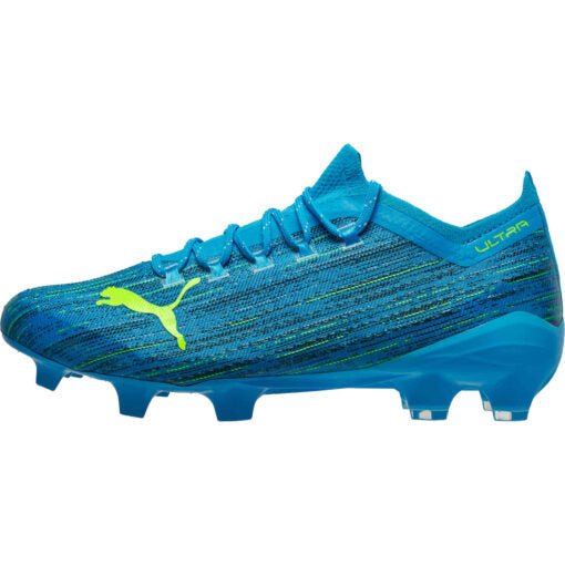 PUMA Ultra 12 FG Firm Ground Boots Blue Yellow