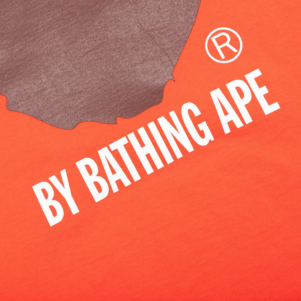 By Bathing Ape L S Tee Orange