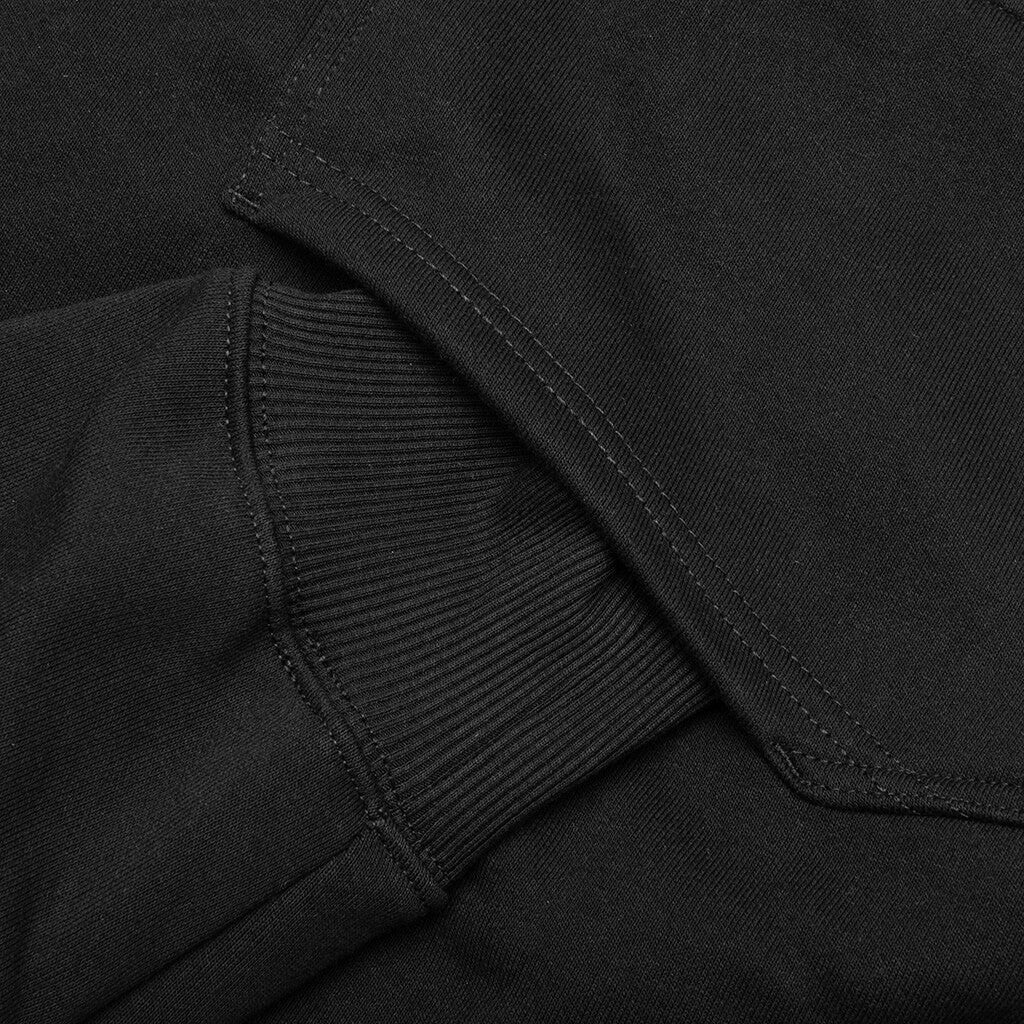 Well Suited Zip Hoodie Black
