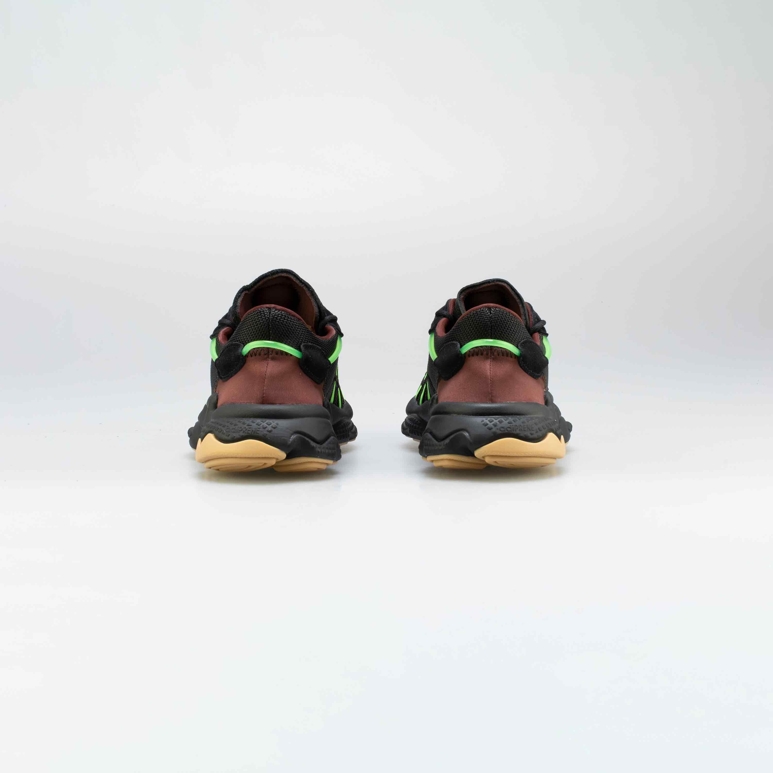 adidas Originals X Pusha T Ozweego Mens Running Shoe Black Green Gum