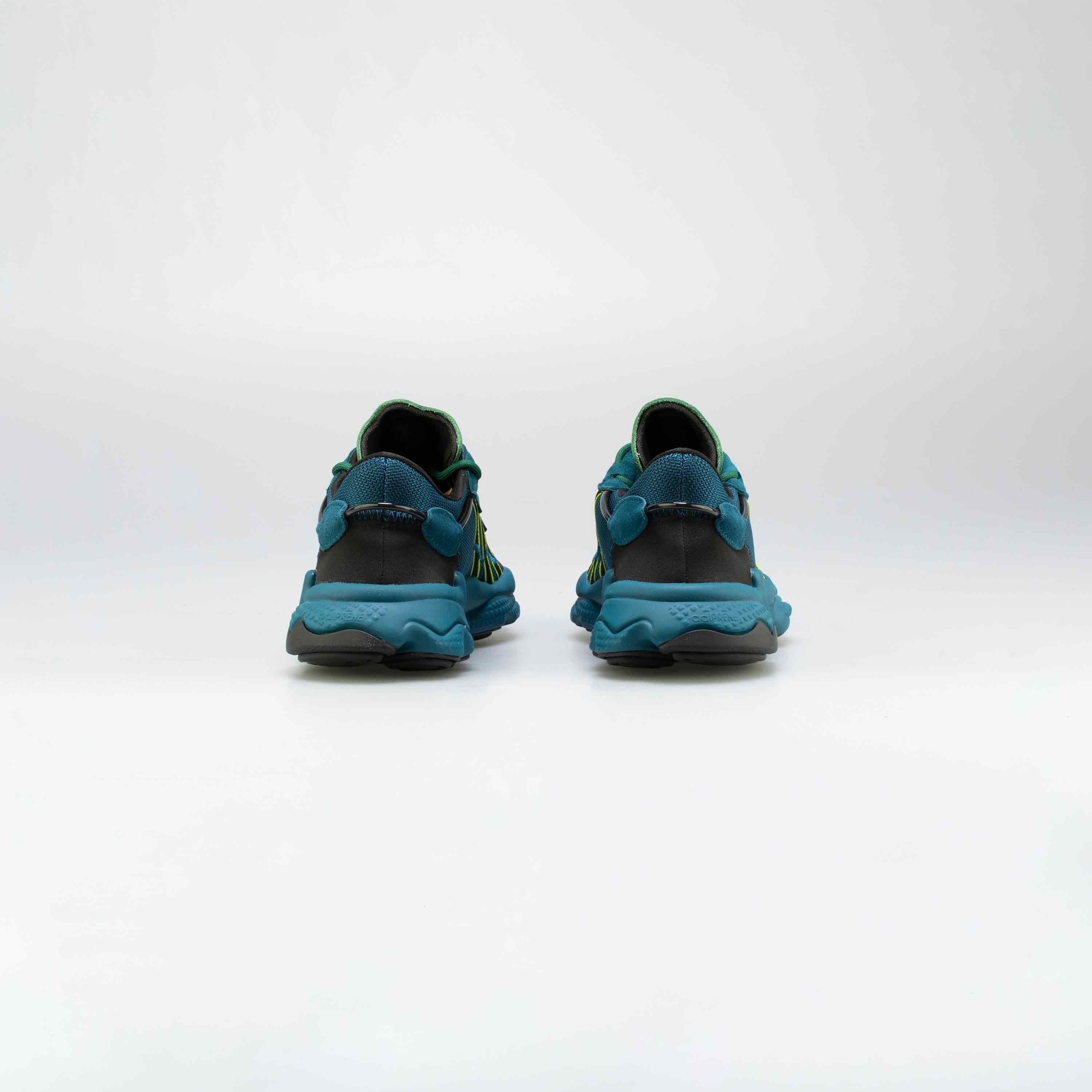 adidas Originals X Pusha T Ozweego Mens Running Shoe Navy Green Balck