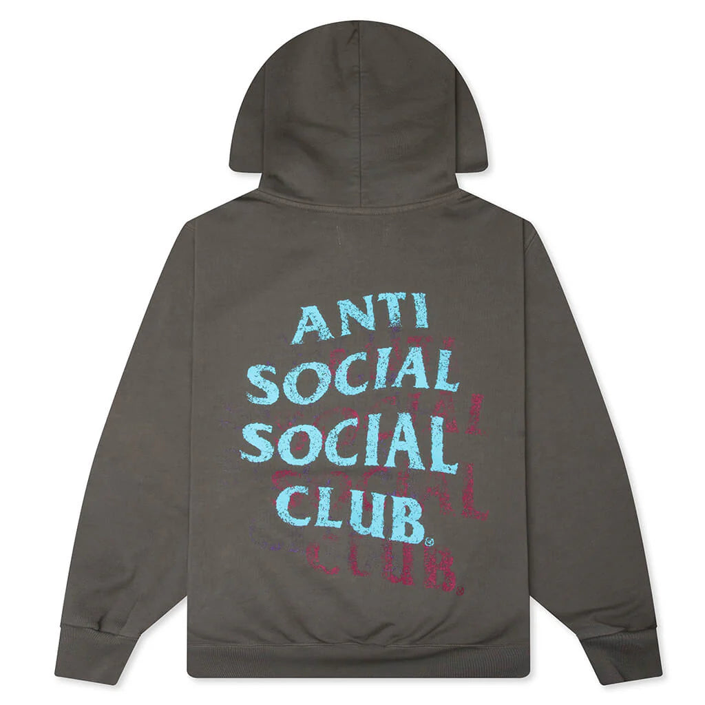 Distressed Hoodie Gray