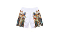 Michael Jackson® Dangerous Mesh Short "FW25 - White" SU26850
