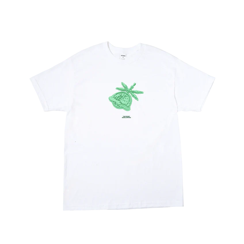 The Bunt Worldwide 3D Logo Tee White