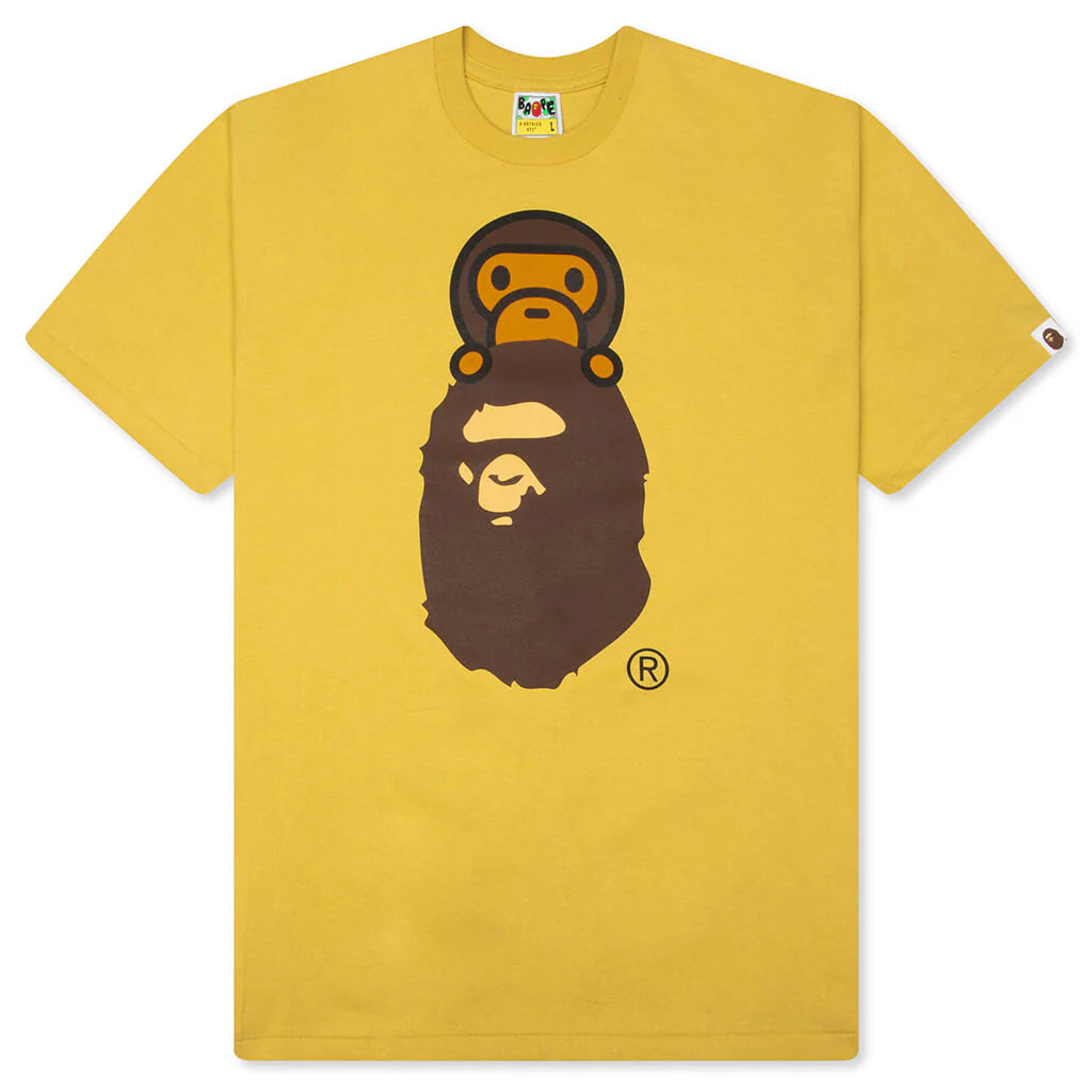 Milo On Ape Head Tee Yellow