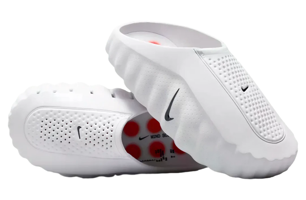 Nike Mind 001 Slide White Speed Red