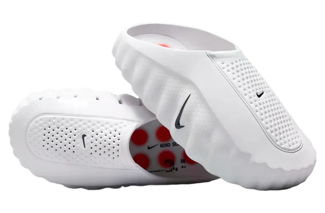 Nike Mind 001 Slide White Speed Red