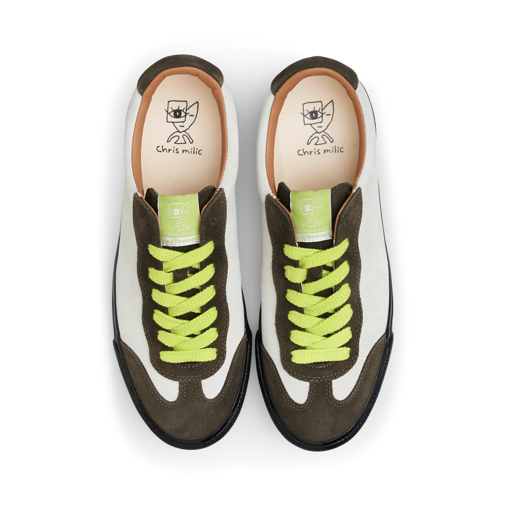 Last Resort AB VM004 Milic Suede Olive Cream Black