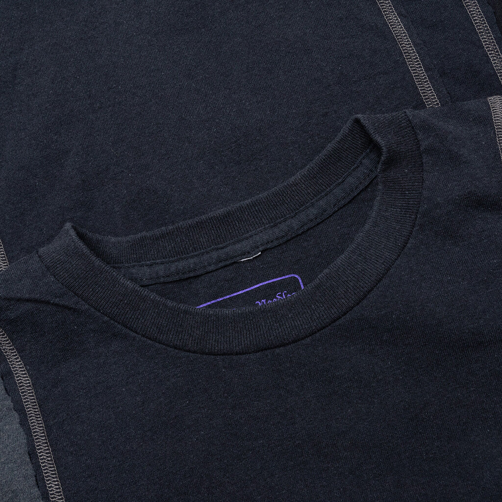 Needles x DC Shoes 7 Cuts S S Tee Black