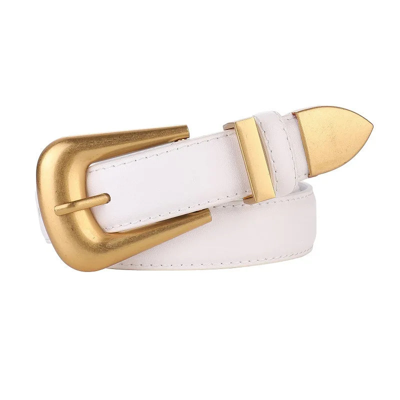 Cinto de Couro Feminino Alba