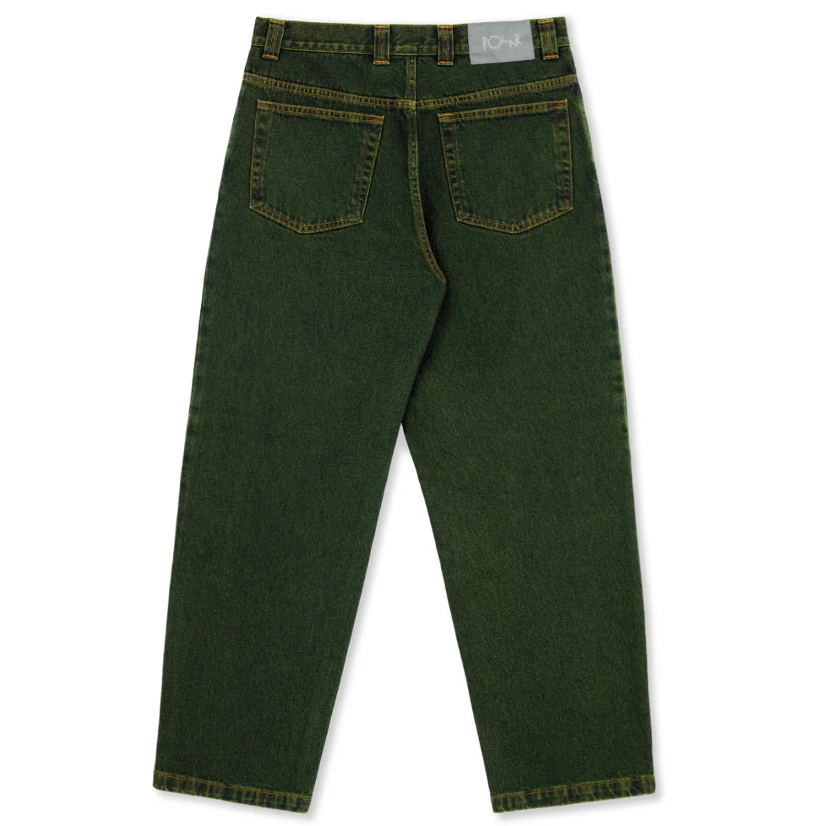 Polar 93 Pants Chartreuse Blue