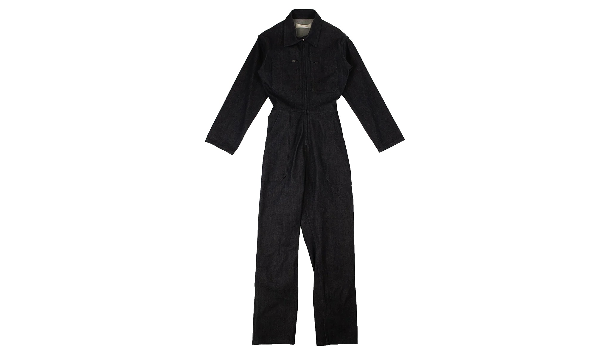 Denim Fitted Jumpsuit "Blue" APA XTPS 0001