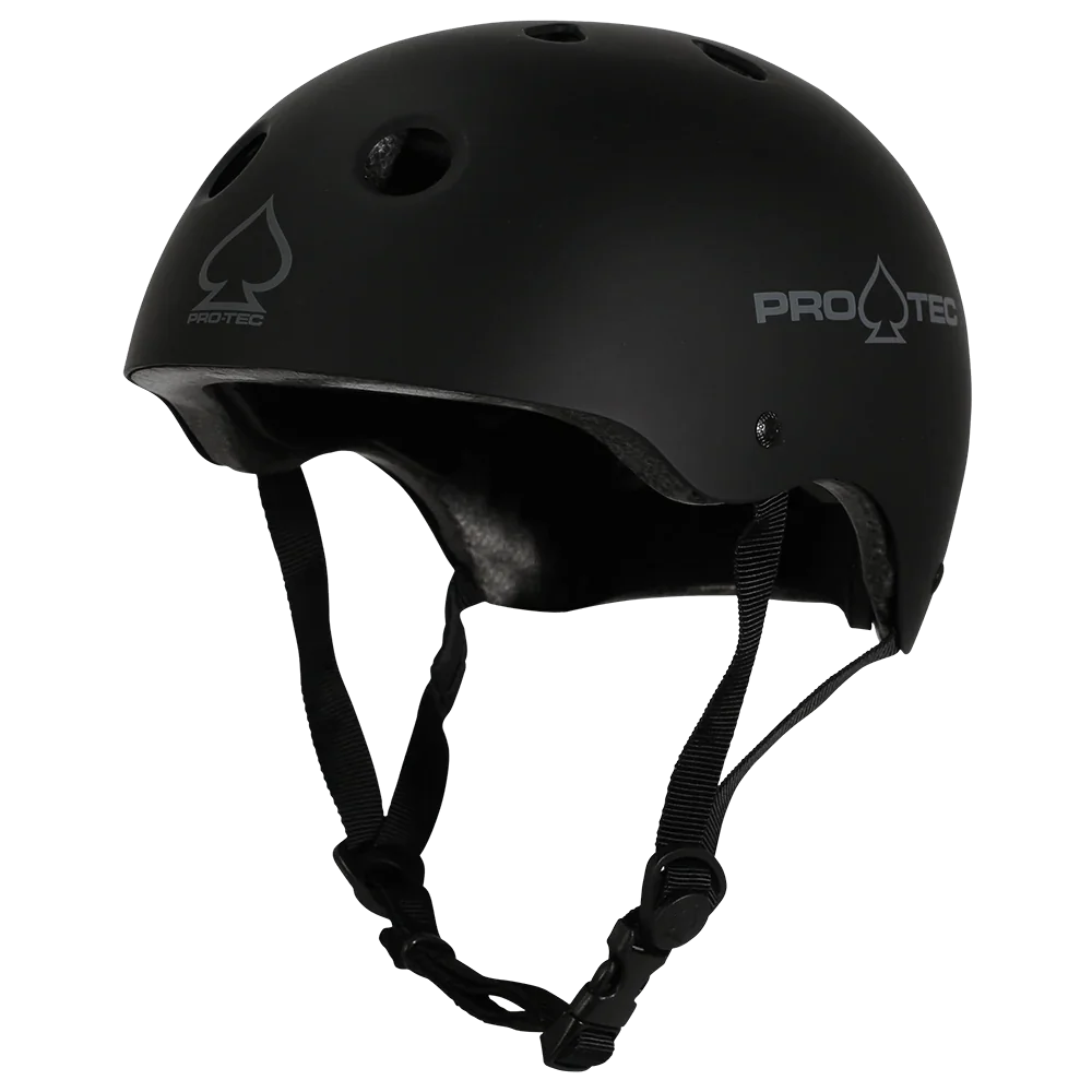 Pro Tec Classic Cert Skate Helmet Matte Black